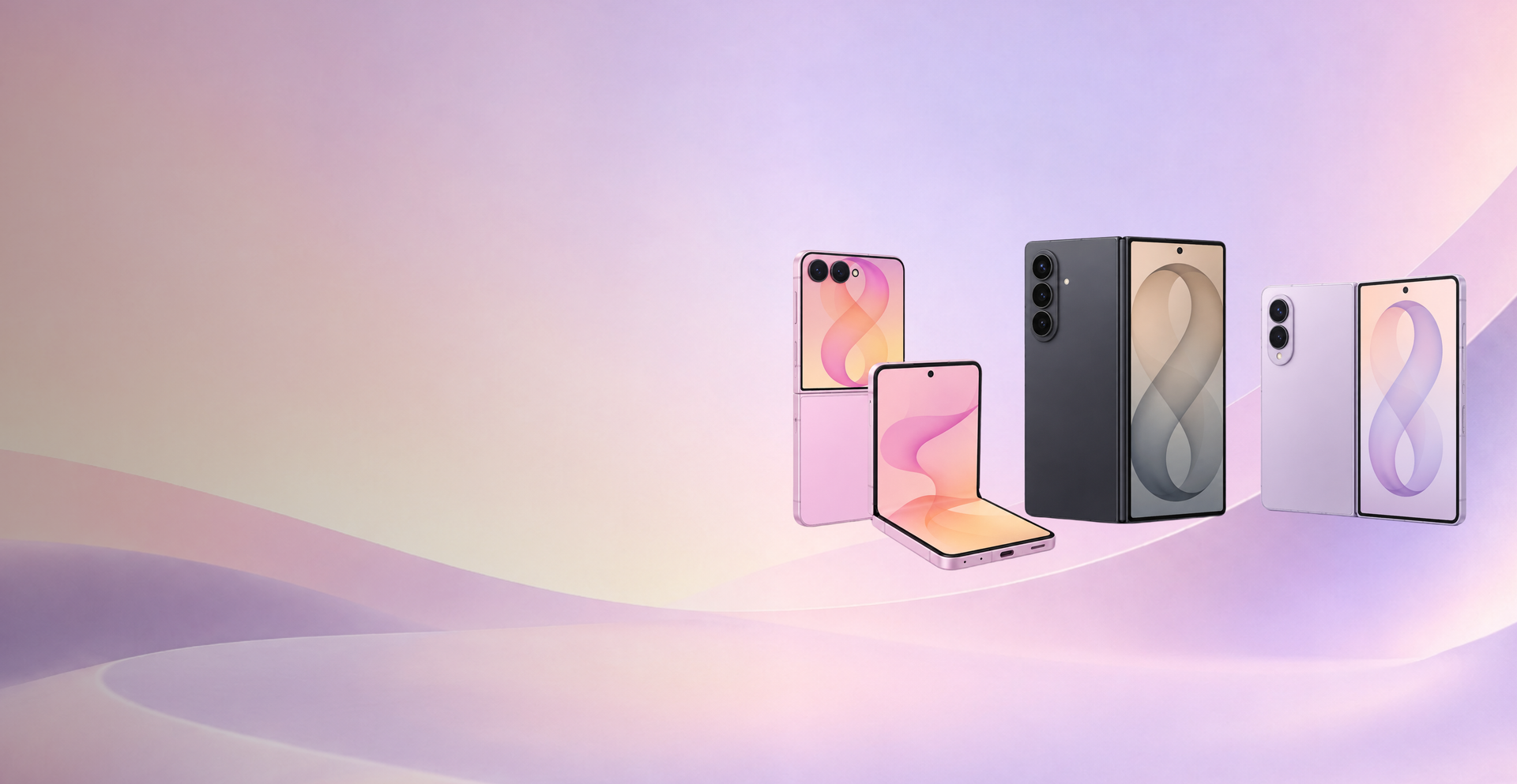 새롭게 선보이는
Galacy Z Flip8 / Z Flip8 /
Z Flip8 Ultra